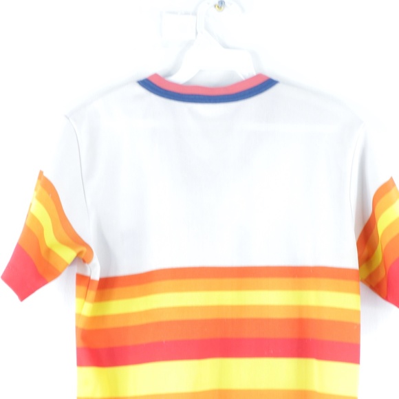 Vtg 70s Pro Knit Houston Astros Baseball Jersey - Picture 8 of 10